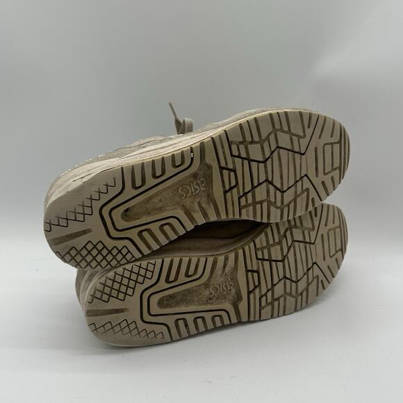 Mens Size 10 Asics Gel-Lyte III OG Plain Beige Sneakers Shoe 1201A762 Rare Color - Picture 8 of 10